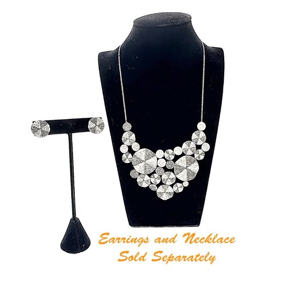 Show-Stopping Judith Jack Sterling Silver Statement Necklace/Marcasite Bib — EUC - Picture 6 of 8